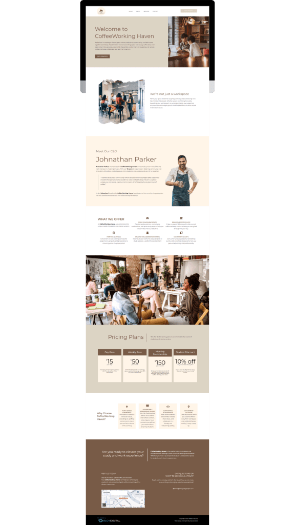 Website Design and Digital Marketing - Website for CEOs